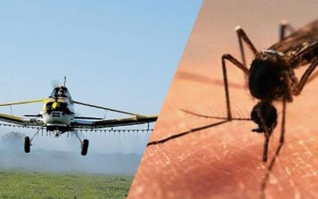 مقاومة الحشرات بالطائرات
