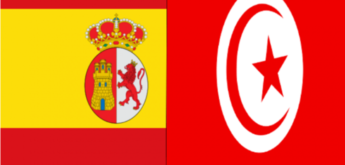 علم-إسبانيا-وتونس